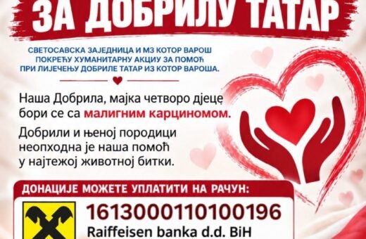 Pomozimo Dobrili Tatar: Kotor Varoš pokreće akciju za majku četvoro djece